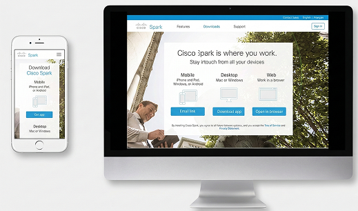 Marketing Website mockup